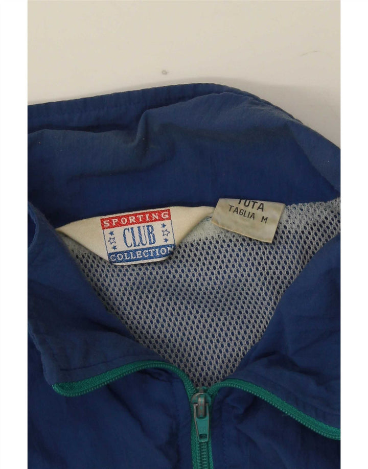 Club Herre Loose Fit træningsdragt Topjakke Medium Blue Colourblock