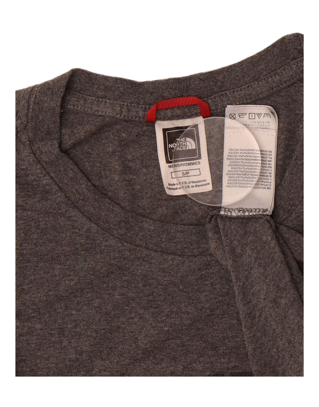 THE NORTH FACE Mens Graphic T-Shirt Top Small Grey Cotton Vintage The North Face and Second-Hand The North Face from Messina Hembry 