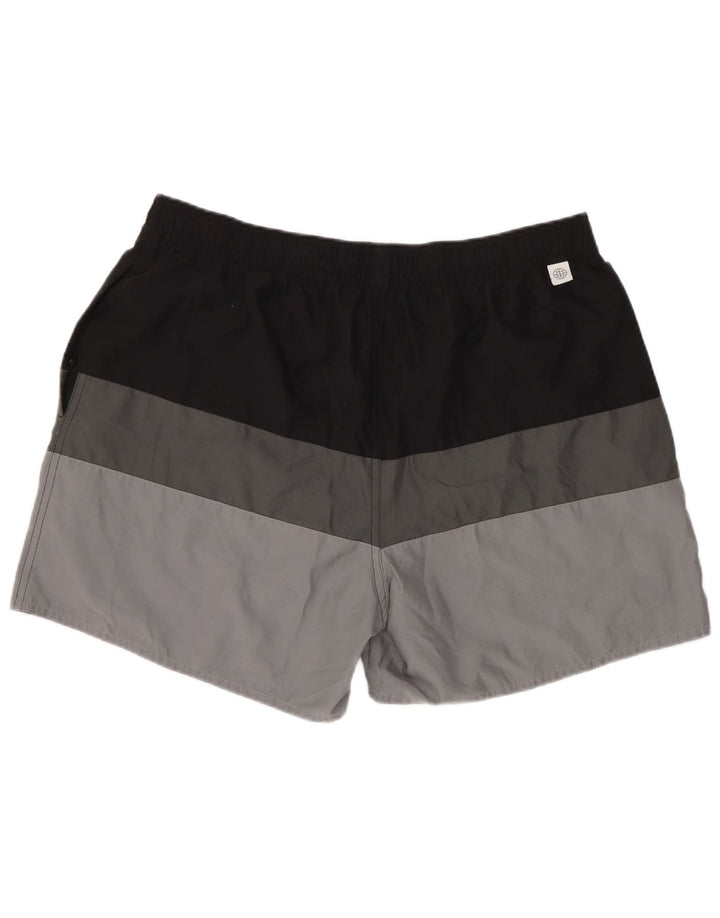 Adidas Sportsshorts til mænd Large Grå Colourblock Polyester