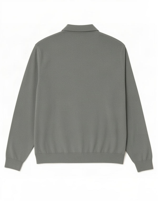 Marks & Spencer Herre Polo Neck Sweater XL Grøn Bomuld