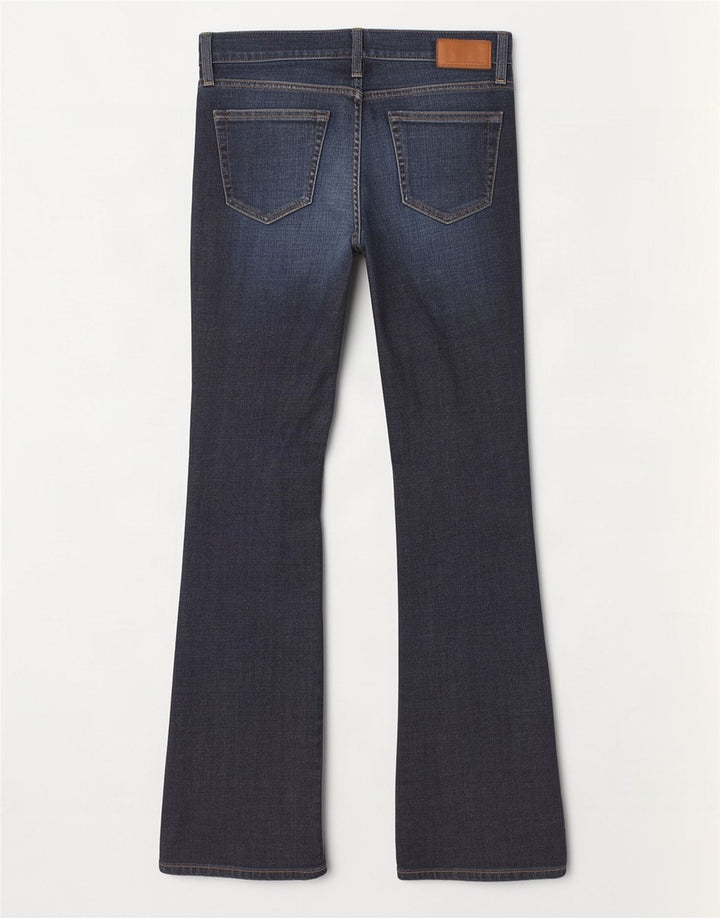 Gap Dame Long Bootcut Jeans W26 L32 Marineblå Bomuld