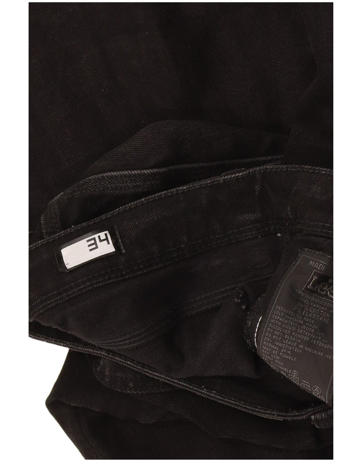 Lee Dame Slim Jeans W34 L33 Sort Bomuld