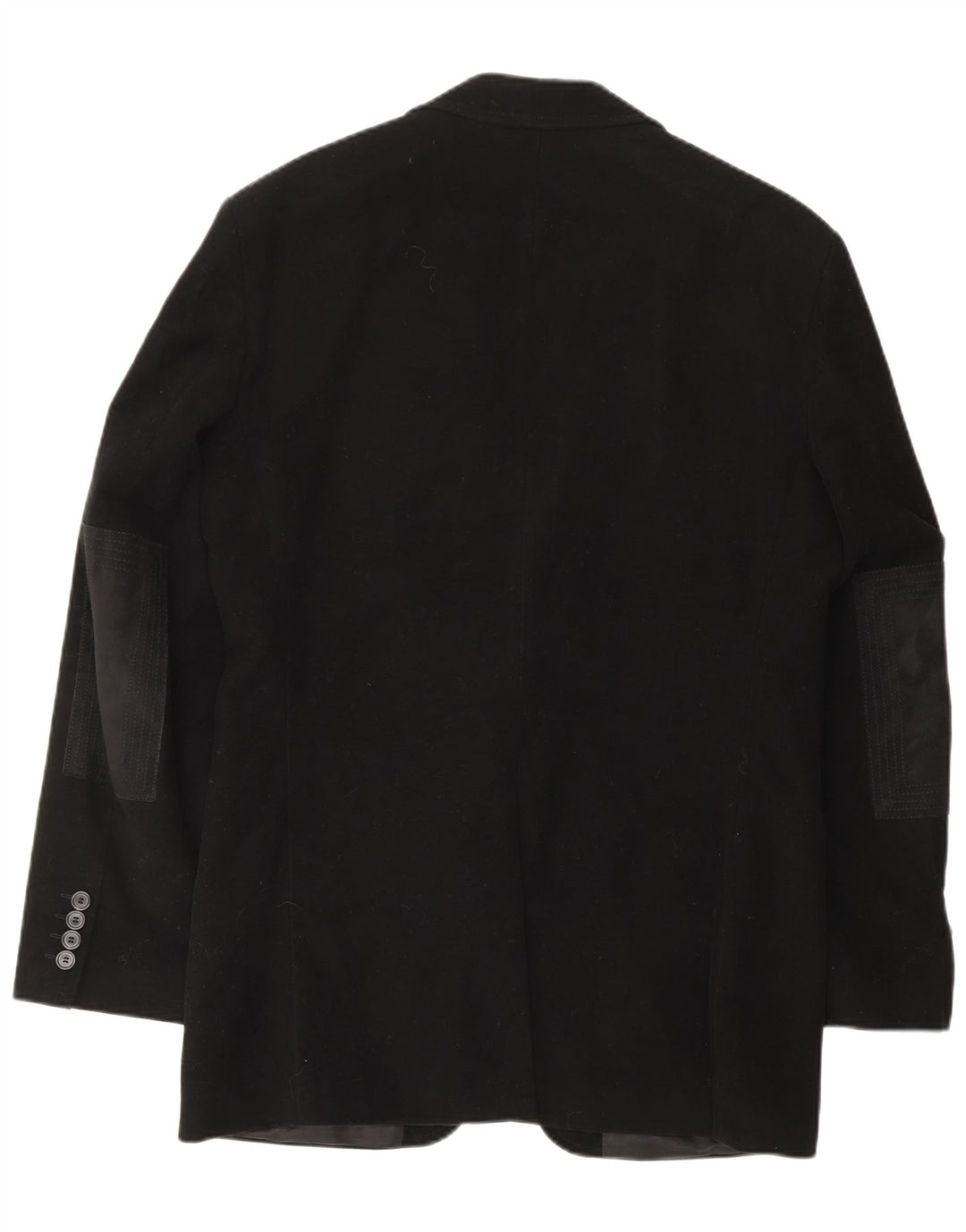 HUGO BOSS Herre 2-knaps blazerjakke EU 48 Medium Sort Bomuld