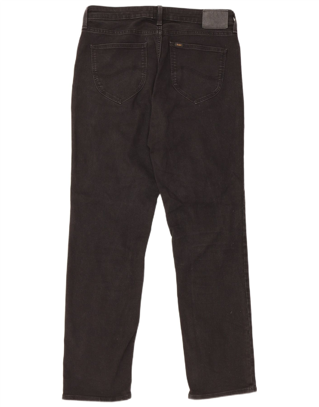Lee Dame Marion Straight Jeans W32 L31 Sort Bomuld