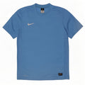 Nike Dri Fit T-shirt top mellemblå polyester til mænd