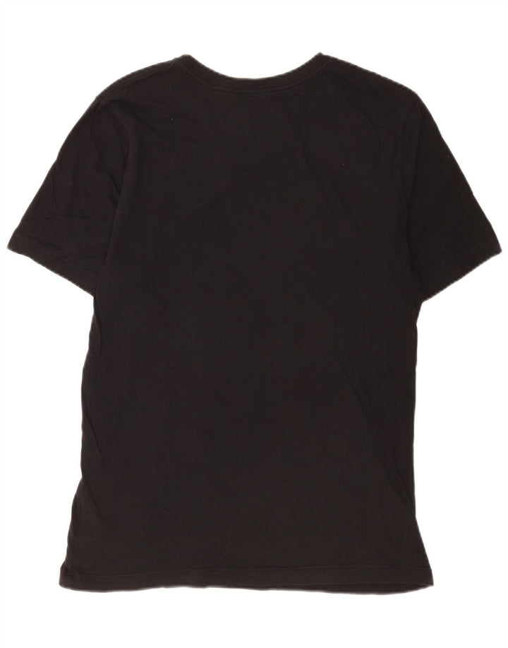 Nike grafisk t-shirt top til mænd, lille sort bomuld