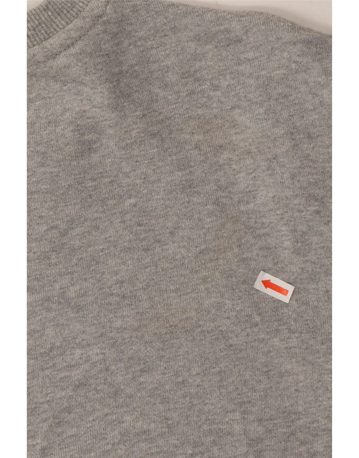 FILA Womens Sweatshirt Jumper Small Grey Cotton Vintage Fila and Second-Hand Fila from Messina Hembry 