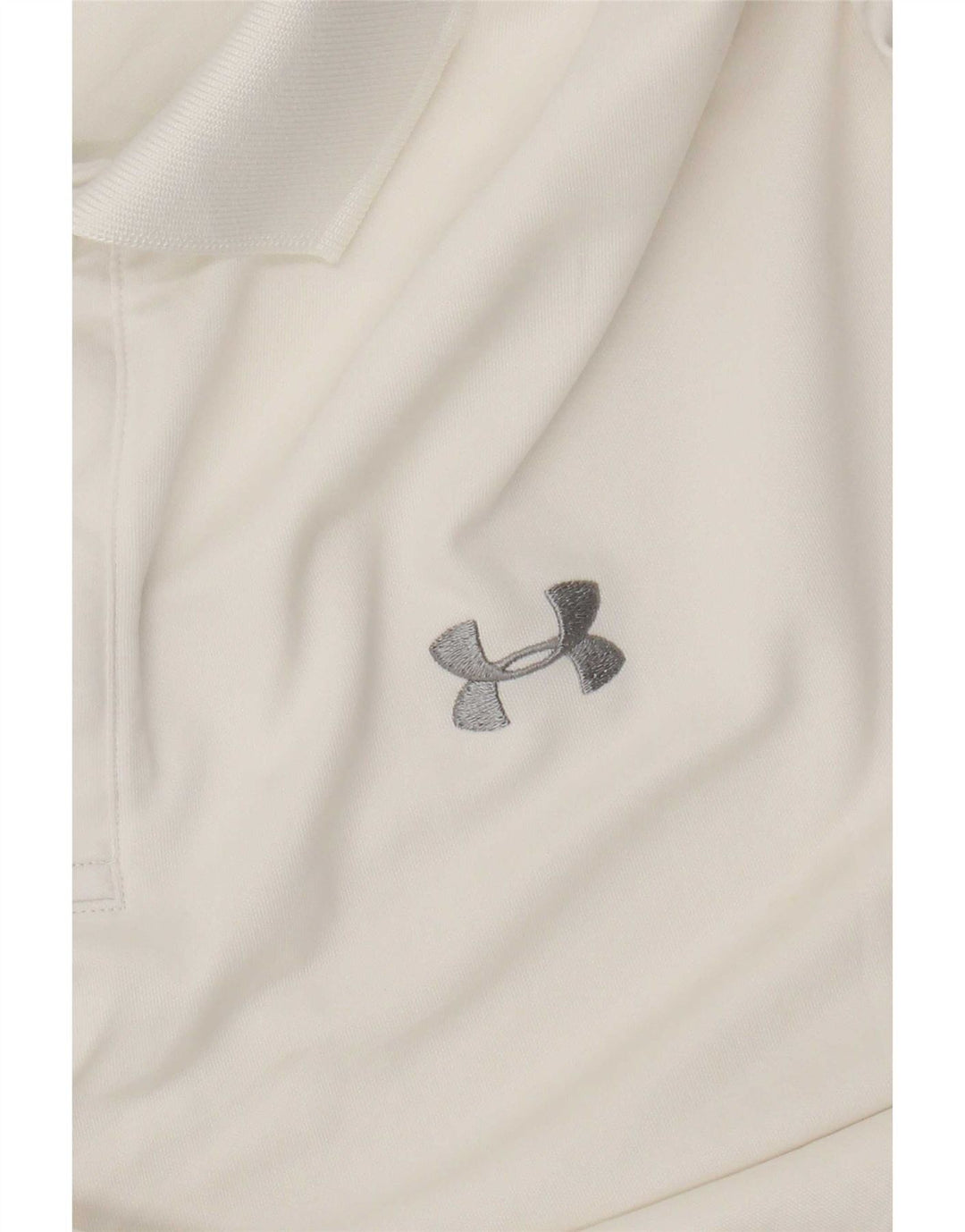 Under Armour Herre Polo Shirt Large White