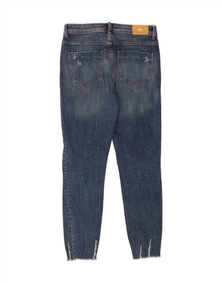 ZARA Womens Skinny Jeans EU 38 Medium W30 L27 Blue Cotton Vintage Zara and Second-Hand Zara from Messina Hembry 