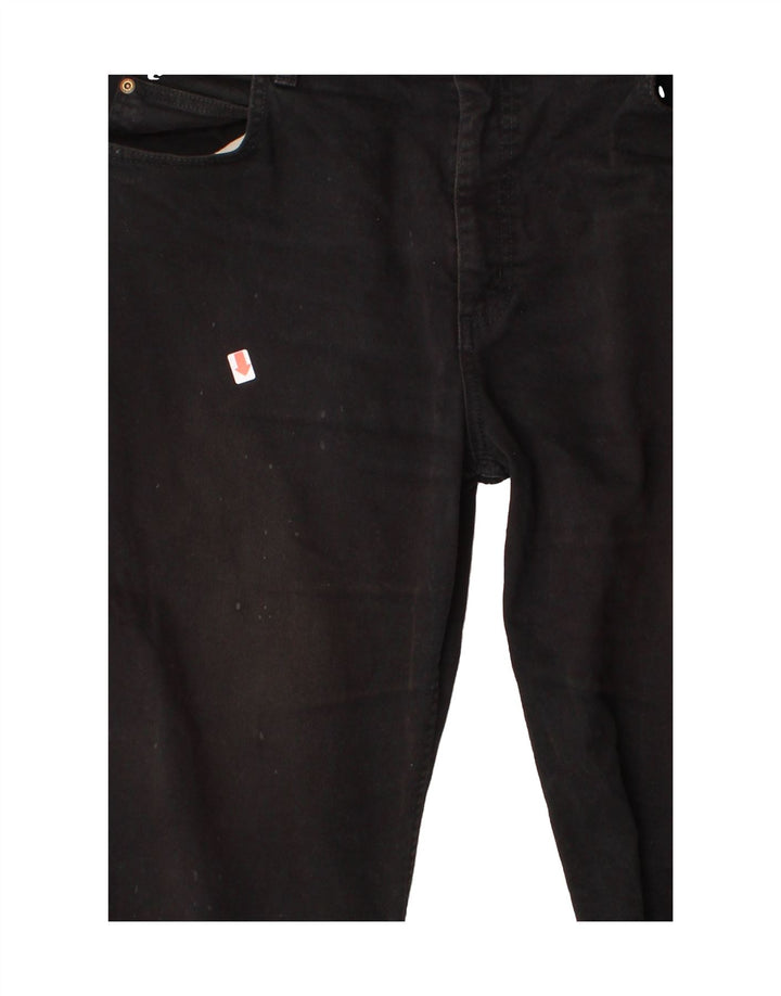 LEE Mens Brooklyn Straight Jeans W38 L27 Black Cotton Vintage Lee and Second-Hand Lee from Messina Hembry 