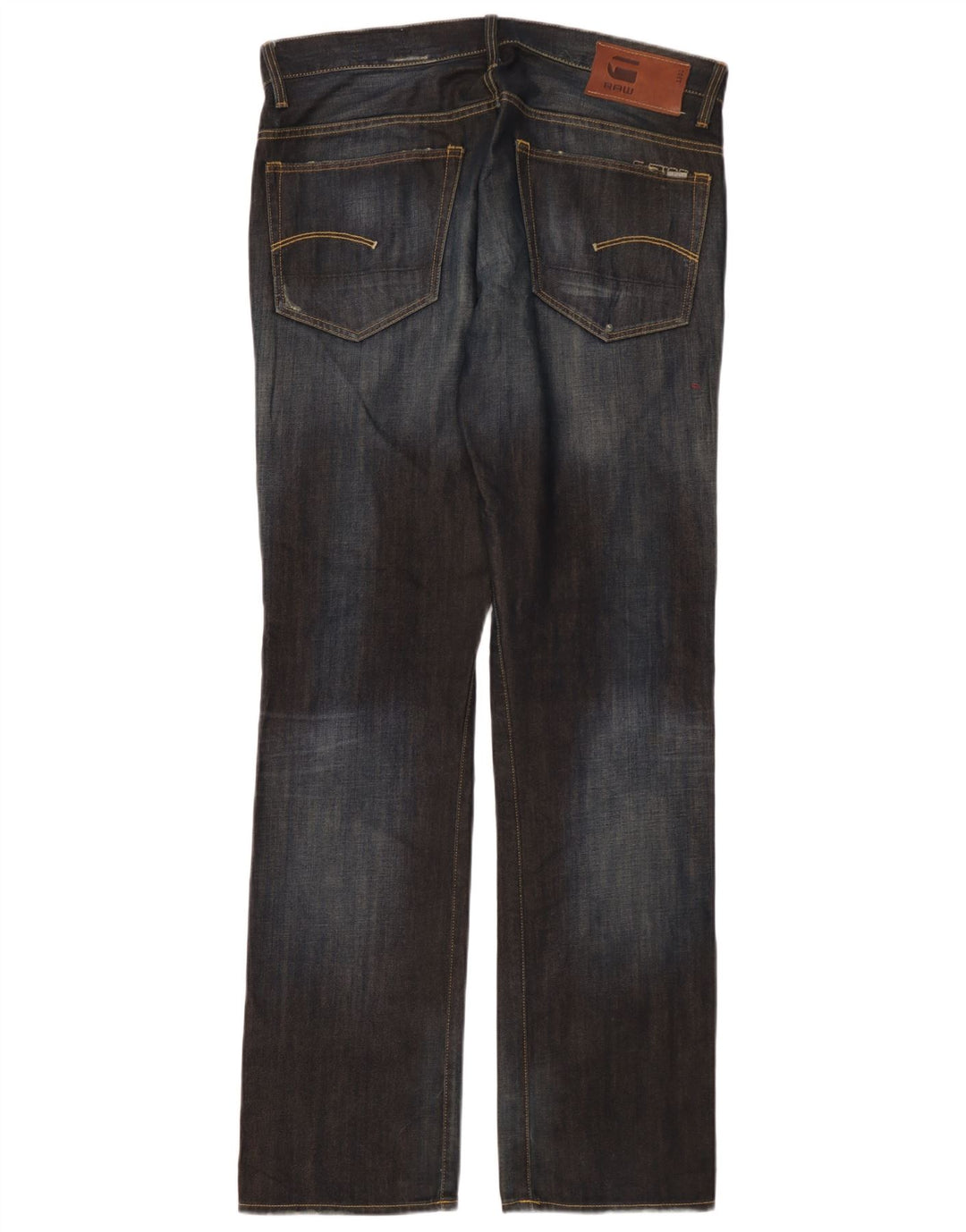 G-Star Herre 3301 Straight Jeans W34 L34 Blå