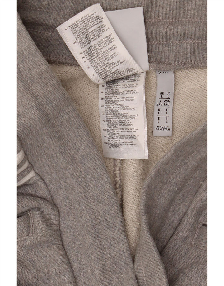 ADIDAS Træningsdragt bukser til mænd Joggers store grå bomuld