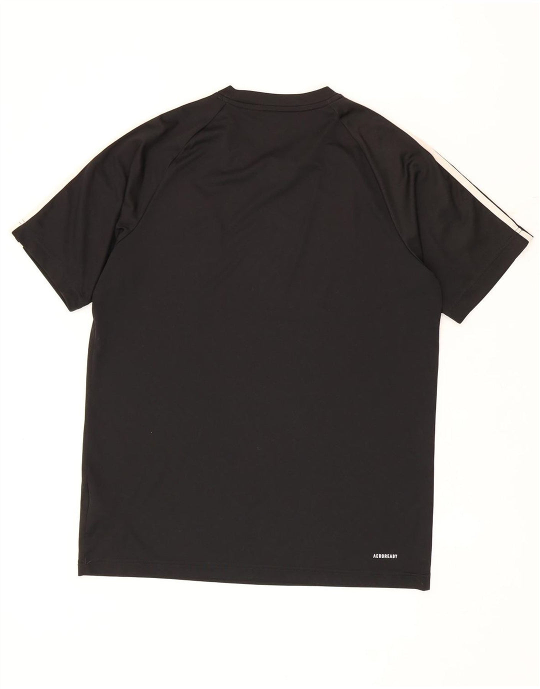 Adidas Herre Aeroready T-Shirt Top Medium Sort Polyester