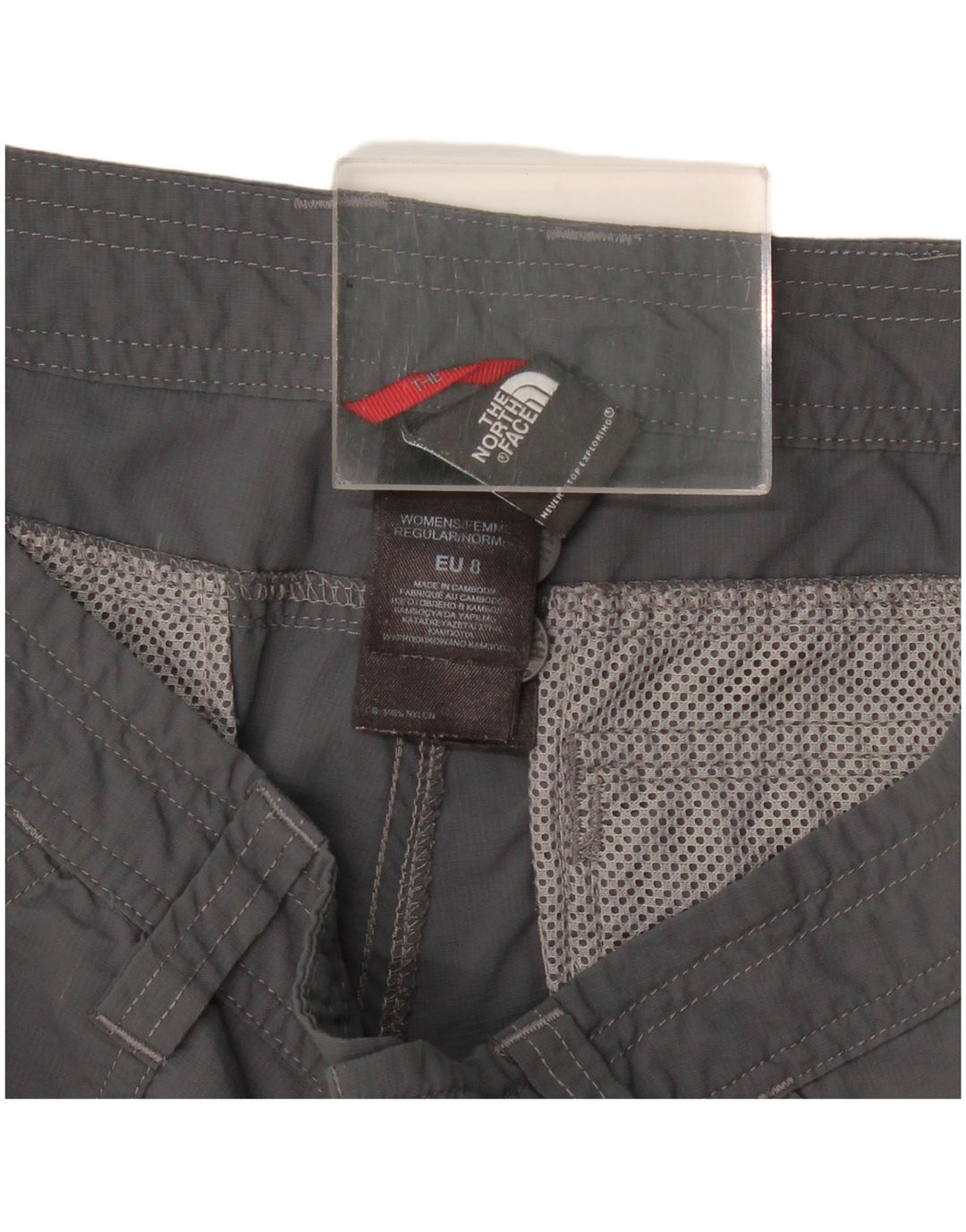 The North Face Dame Casual Shorts EU 8 Medium W32 Grå Nylon