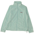 COLUMBIA Womens Fleece Jacket UK 18 XL Turquoise Polyester