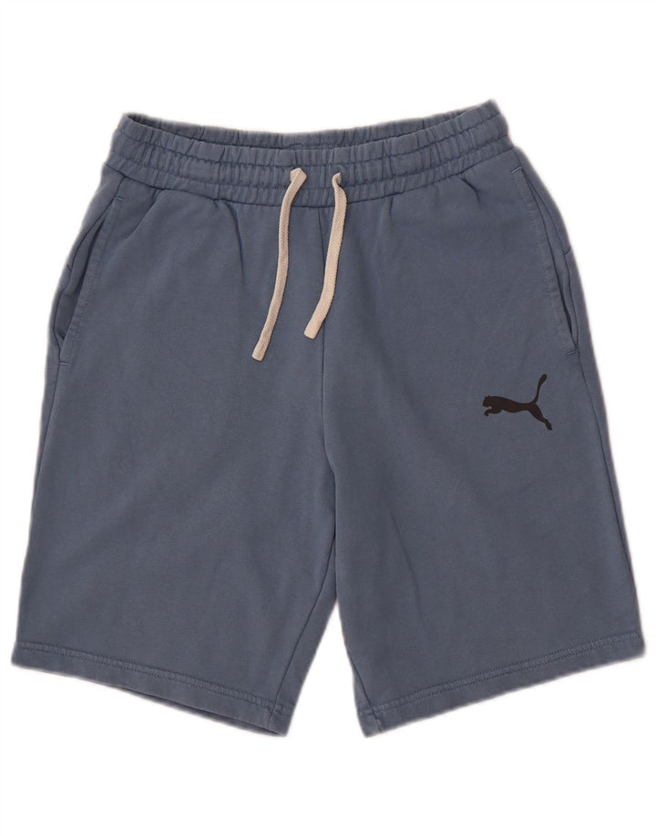 Puma Herre Sportshorts Små Blå Bomuld