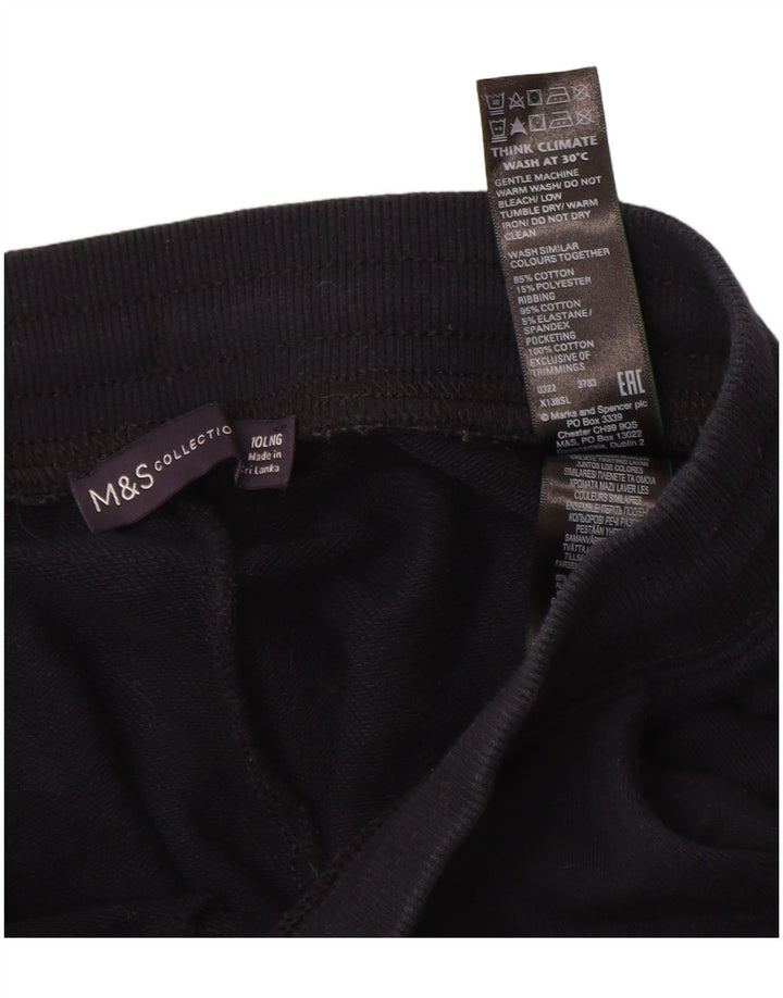 MARKS & SPENCER Træningsdragt til kvinder Joggers UK 10 Small Navy Blue