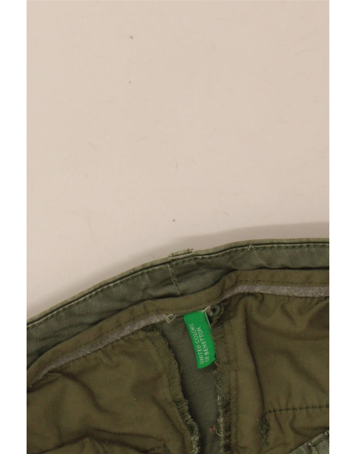 BENETTON Slim Chino-bukser til piger 13-14 år W26 L26 Khaki