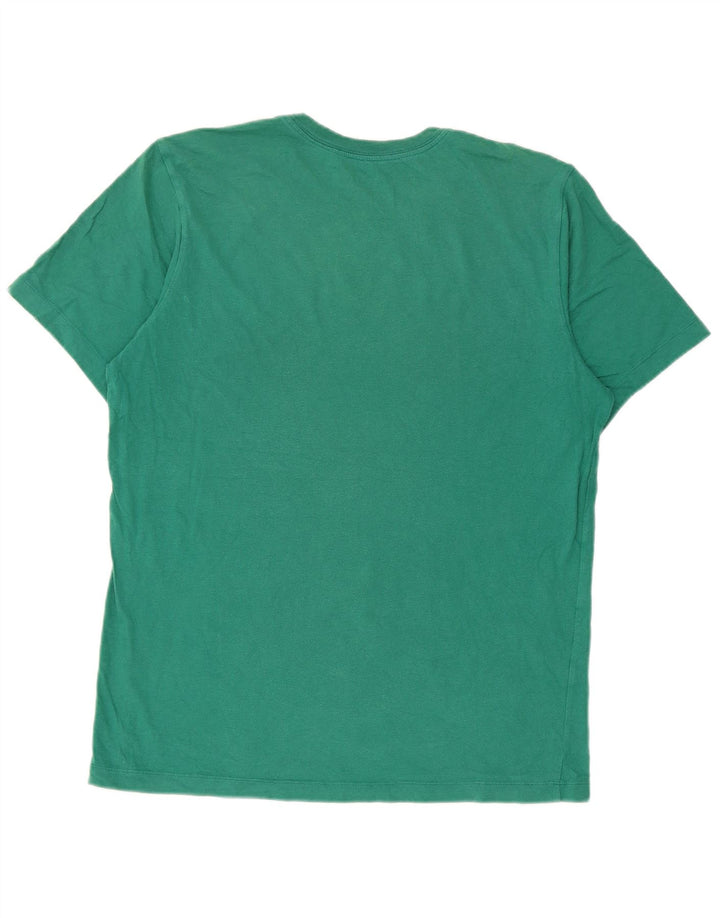 Nike Grafisk T-shirt top mellem grøn til mænd
