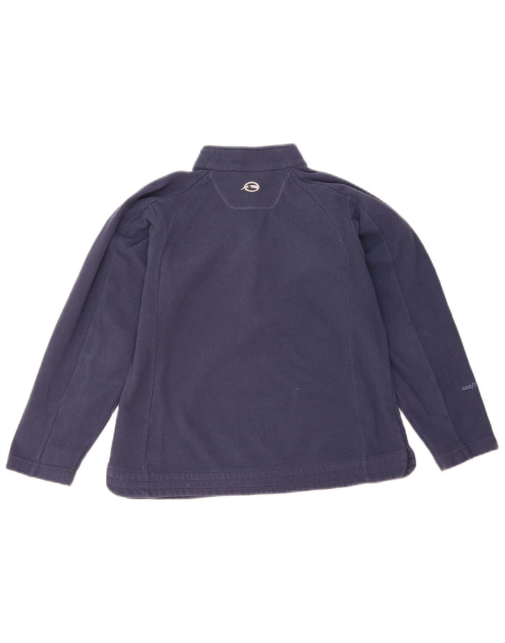 Sprayway Dame lynlås-hals Fleece Jumper UK 10 Small Navy Blue Polyester