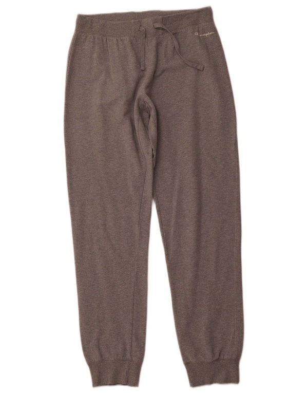 CHAMPION Womens træningsdragt Bukser Joggers UK 12 Medium Grey Bomuld