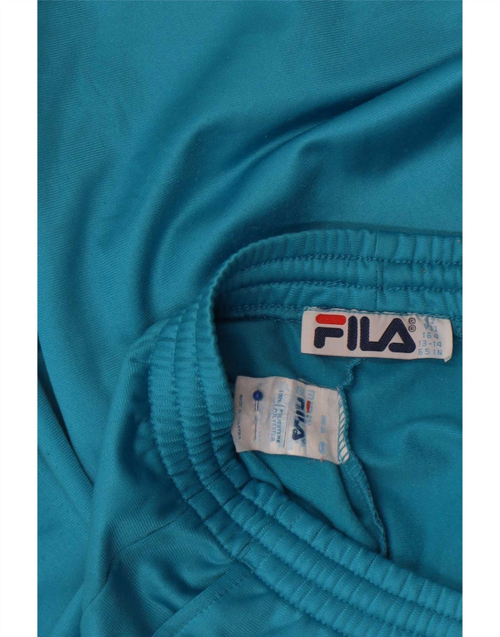 Fila Boys Træningsdragt Bukser Joggers 13-14 År Blå Polyester