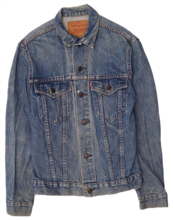 Levi's Dame denimjakke UK 8 Lille Blå
