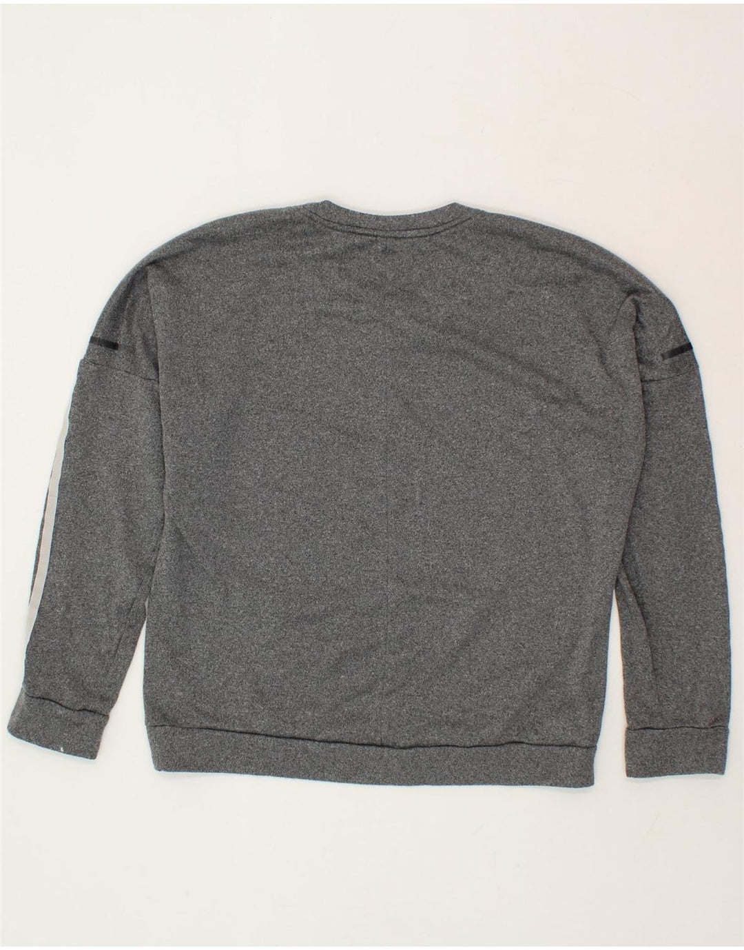 ADIDAS Womens Sweatshirt Jumper UK 16/18 Large Grey Polyester Vintage Adidas and Second-Hand Adidas from Messina Hembry 