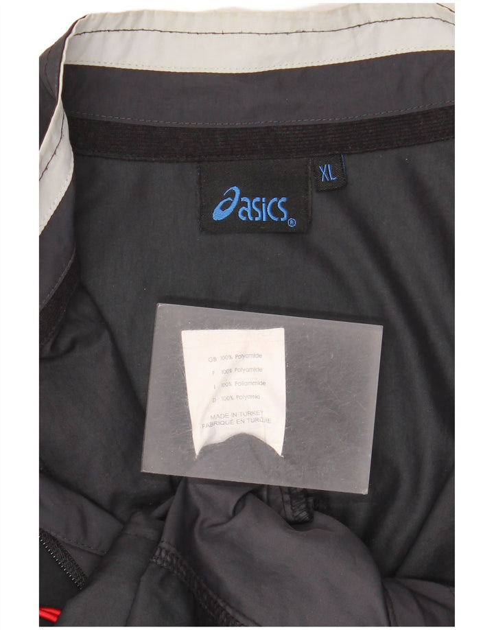 Asics Træningsdragt til mænd Topjakke XL Sort Colourblock Polyamid
