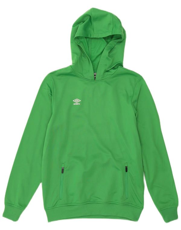 Umbro Boys Hoodie Jumper 13-14 År XL Grøn Polyester