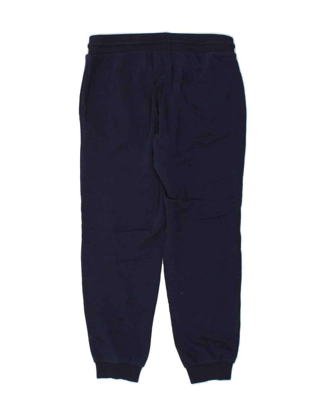 JACK & JONES Mens Graphic Tracksuit Trousers Joggers Large  Navy Blue Vintage Jack & Jones and Second-Hand Jack & Jones from Messina Hembry 