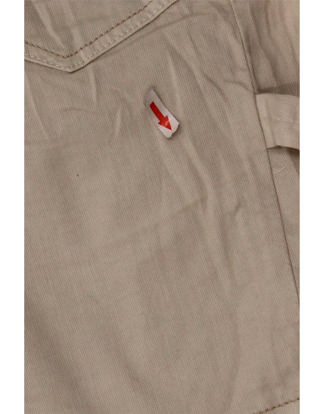 Guess Dame Denim Cargo Nederdel W28 Medium Beige Bomuld