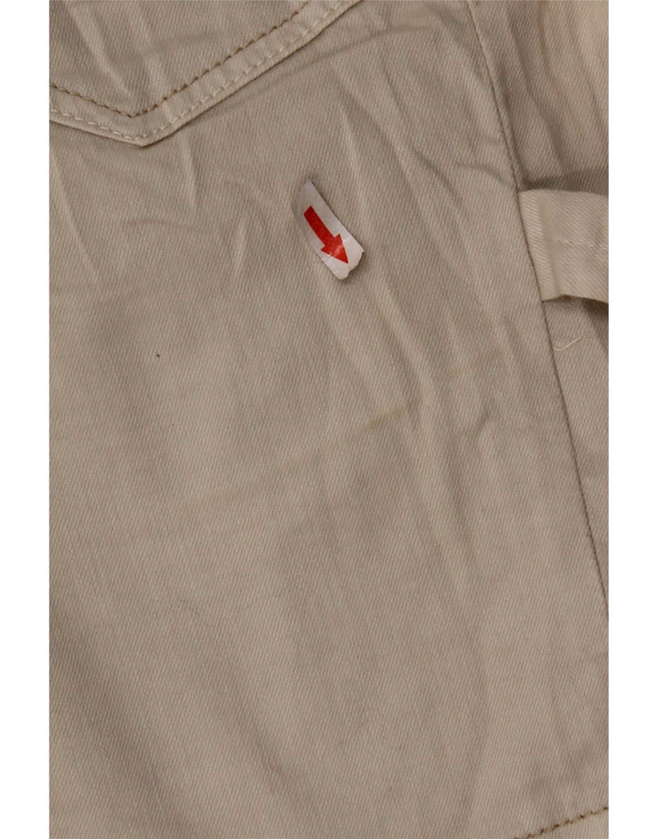 Guess Dame Denim Cargo Nederdel W28 Medium Beige Bomuld