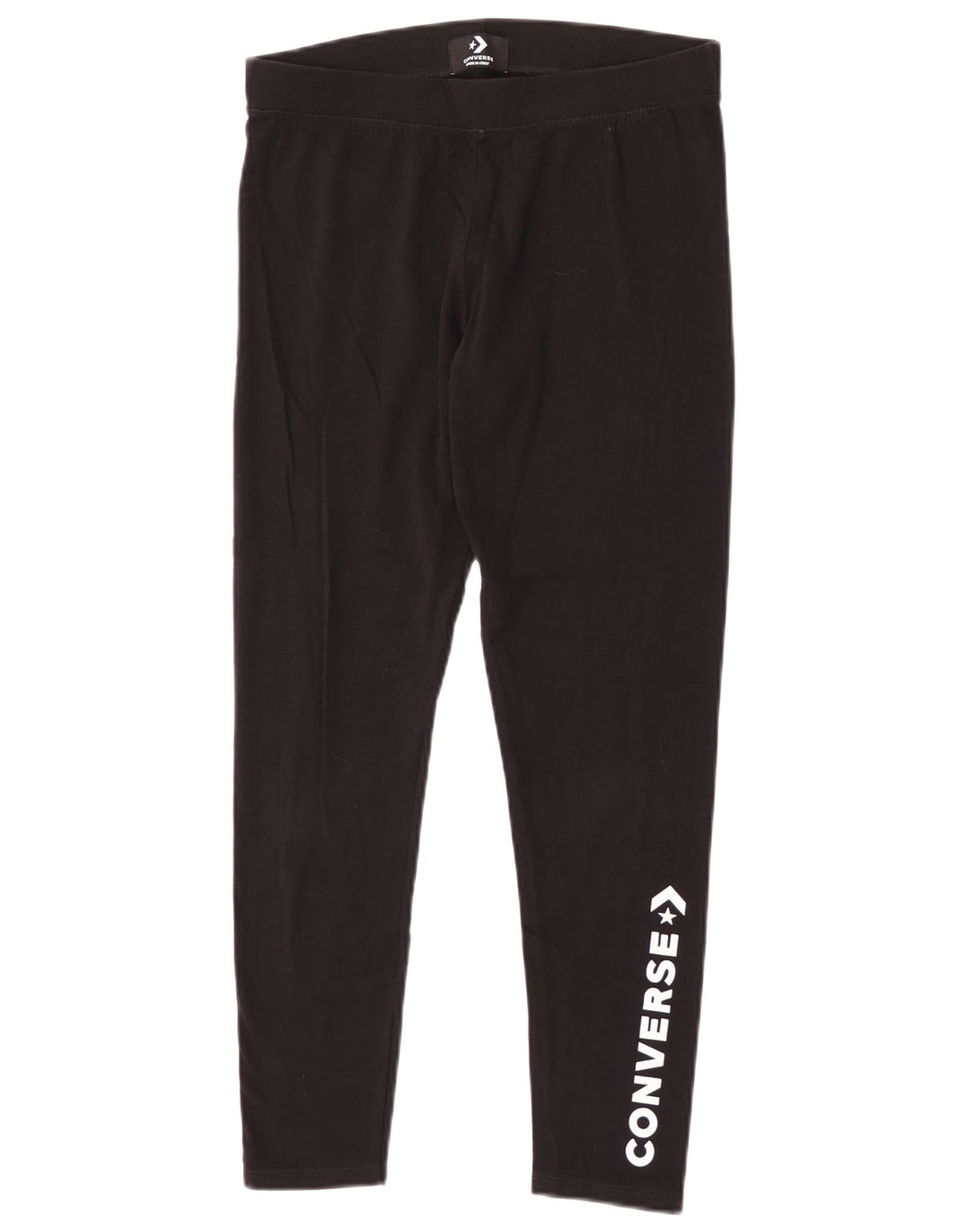 Converse Grafiske Leggings til kvinder Medium Sort Bomuld