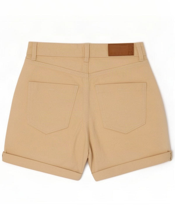 Zara denimshorts til kvinder EU 34 XS W24 Beige