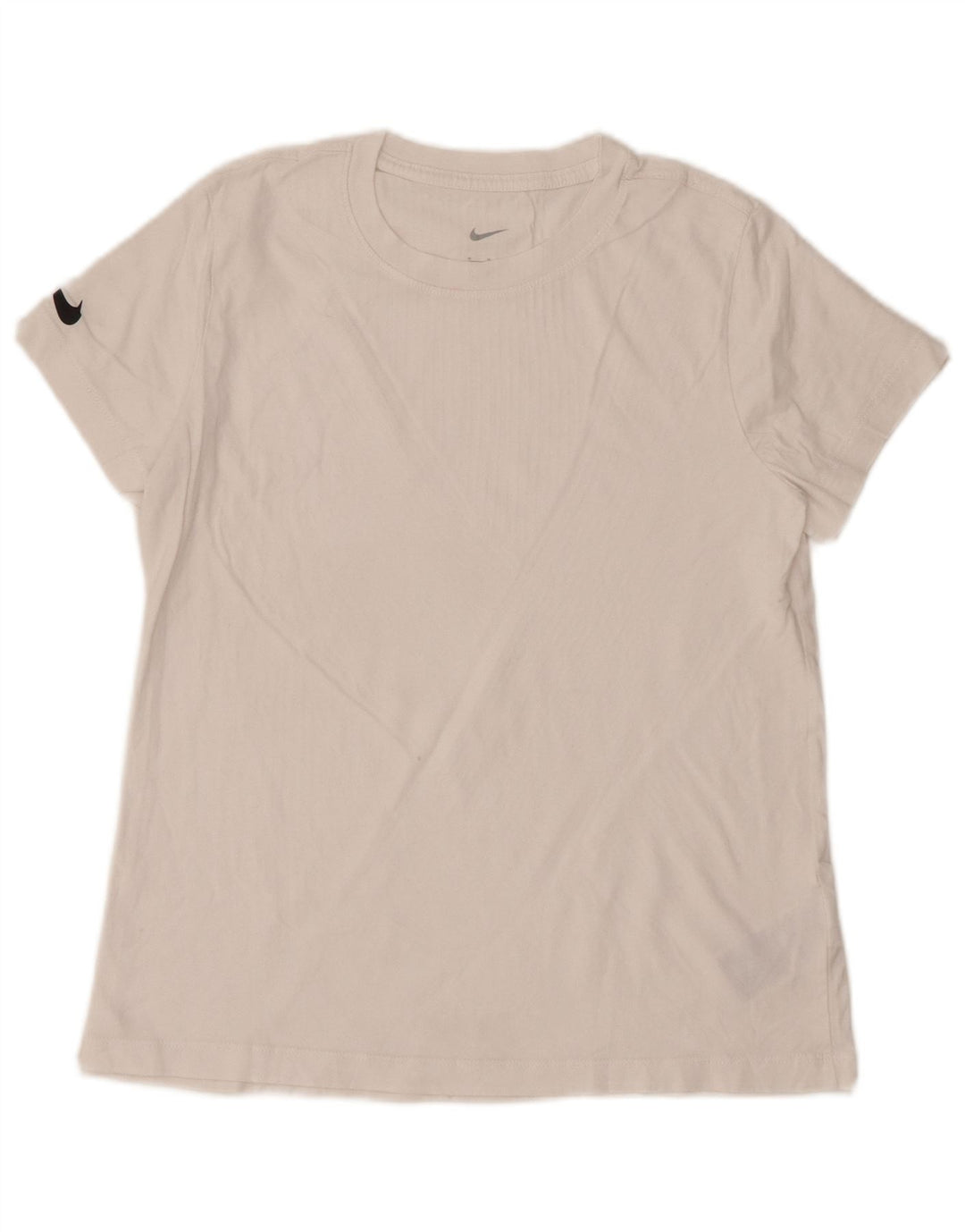 NIKE T-shirt top til kvinder DK 12 Medium hvid bomuld