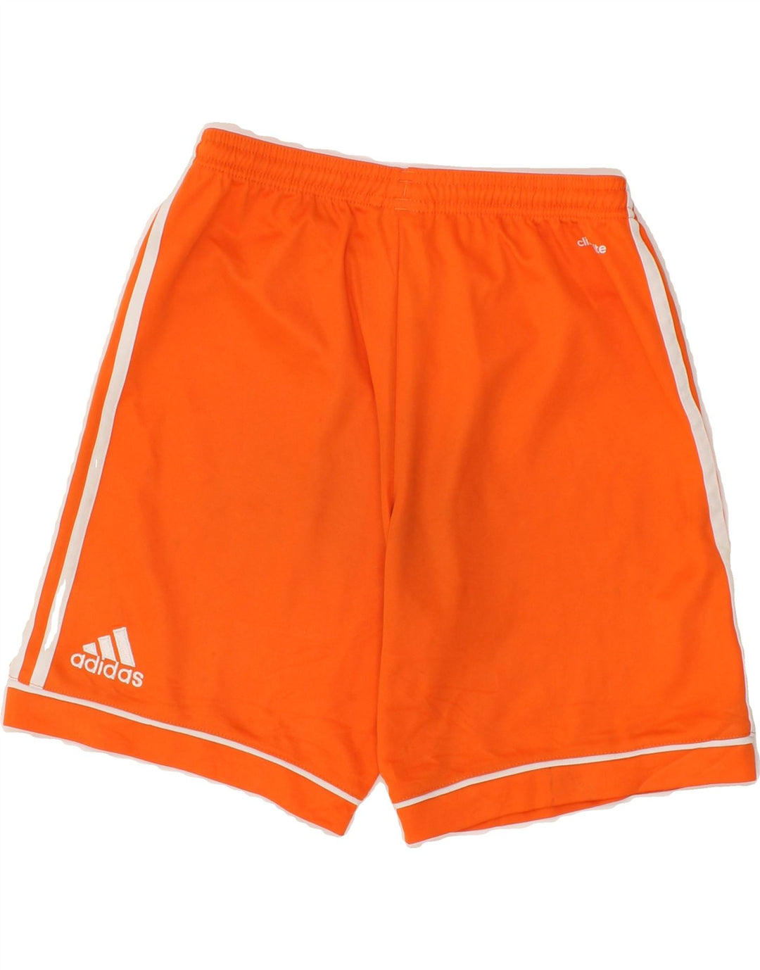 ADIDAS Boys Climalite Sport Shorts 13-14 Years  Orange Polyester Vintage Adidas and Second-Hand Adidas from Messina Hembry 