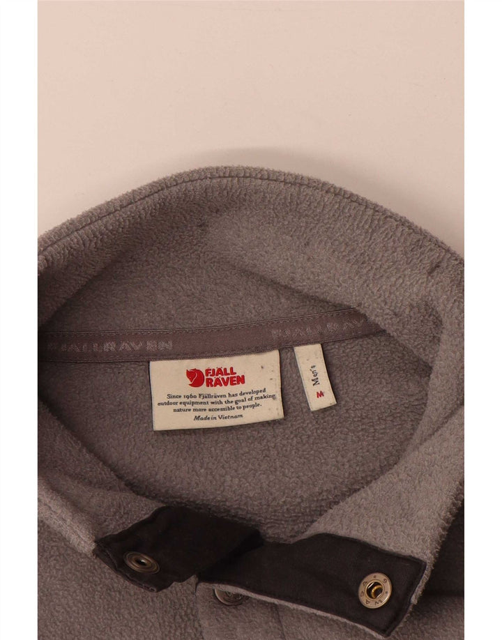 Fjall Raven Herre Button Neck Fleece Jumper Medium Grå
