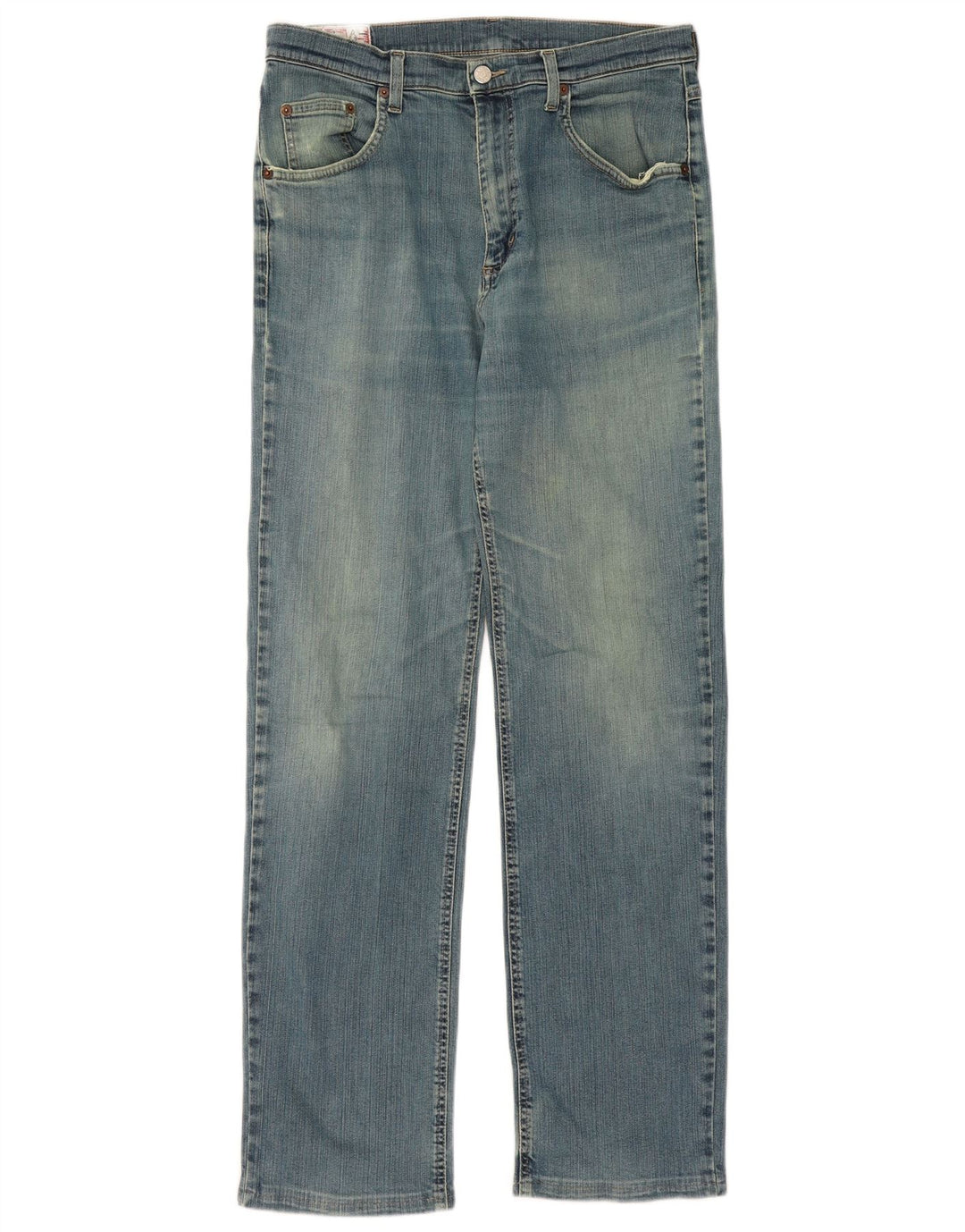 Rifle Dame Straight Jeans W32 L32 Blå