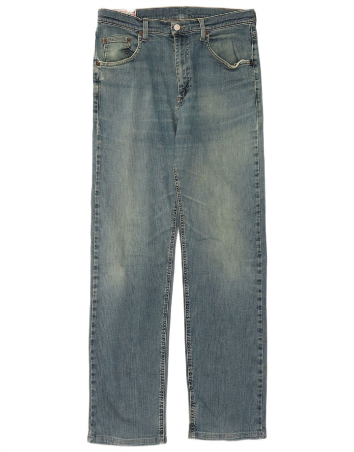 Rifle Dame Straight Jeans W32 L32 Blå