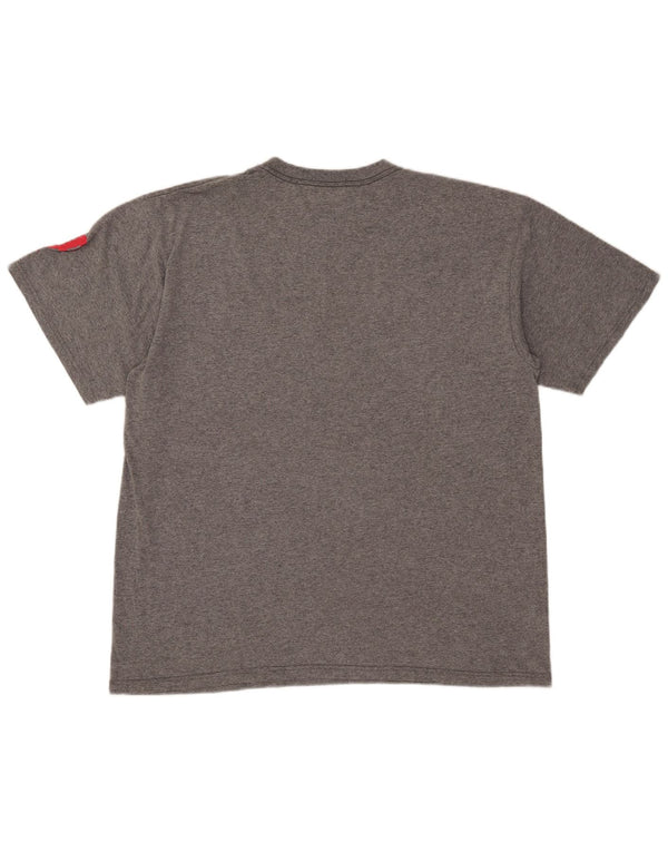 Nike Herre Philadelphia Phillies Grafisk T-Shirt Top Stor Grå Bomuld