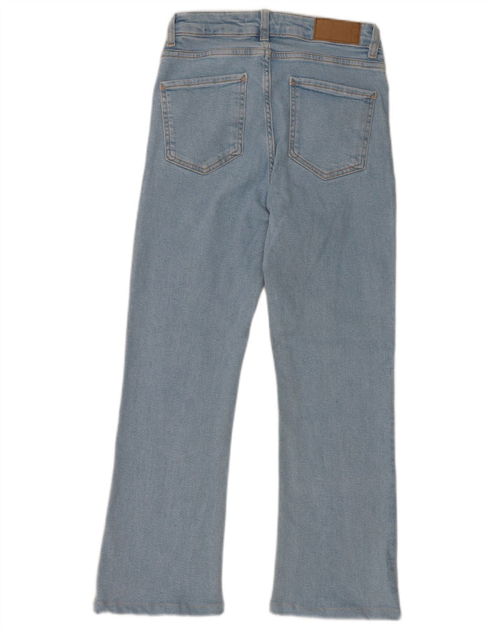 Zara Dame Bootcut Jeans EU 36 XS W26 L24 Blå Bomuld