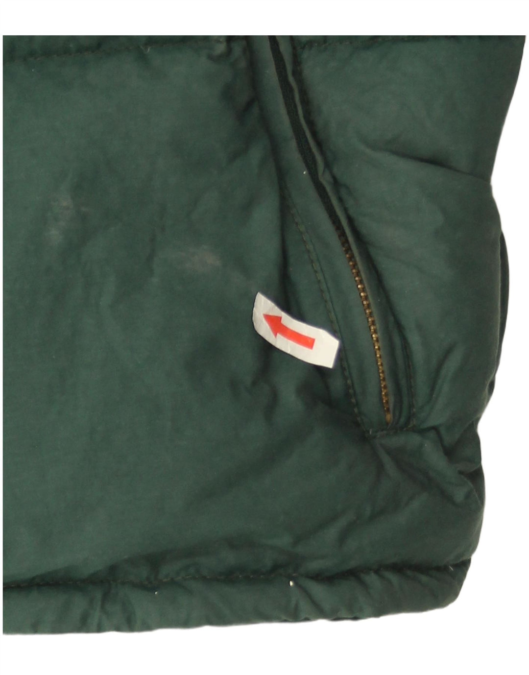 Martin's Womens Liner Polstret Gilet UK 14 Medium Green Cotton