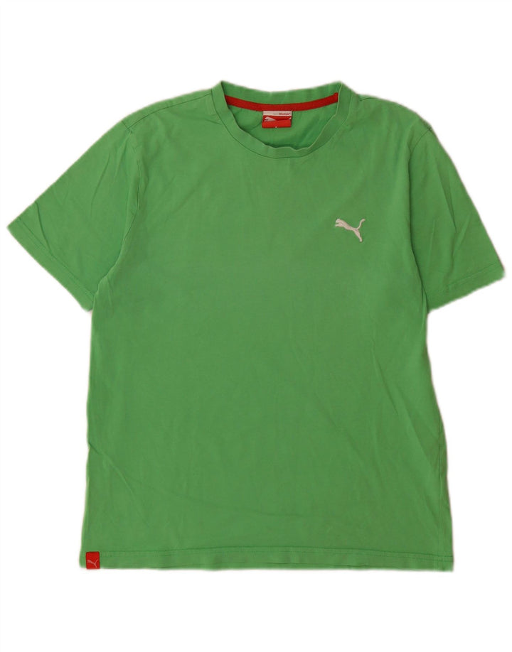 Puma herre T-shirt top lille grøn bomuld