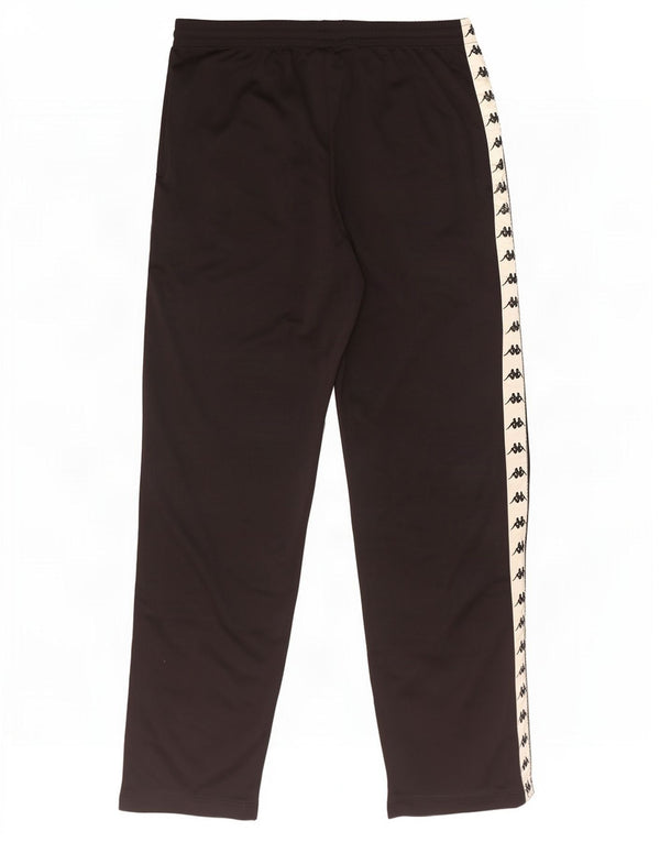 Kappa Boys Grafisk træningsdragt bukser 11-12 år Large Black Colourblock