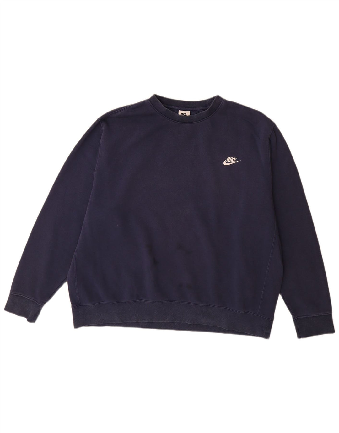 Nike sweatshirt til mænd XL marineblå bomuld