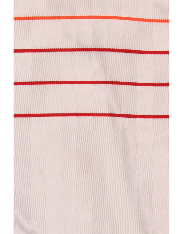 Calvin Klein Poloshirt til mænd Stor hvid Colourblock Polyester