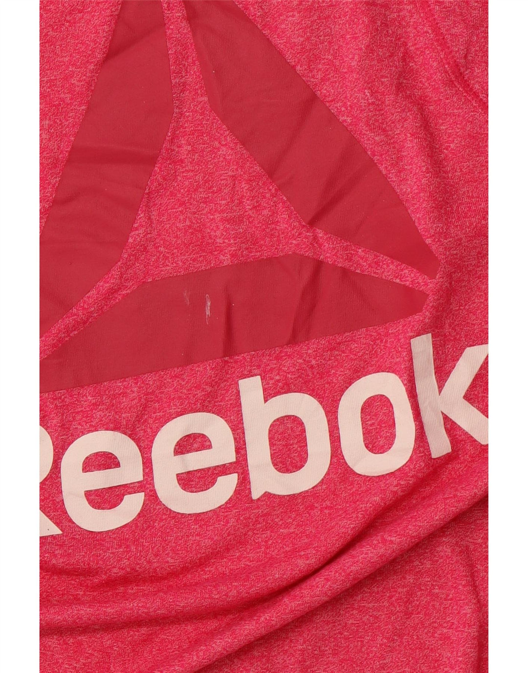 REEBOK Dame Grafisk Vest Top UK 14 Large Pink