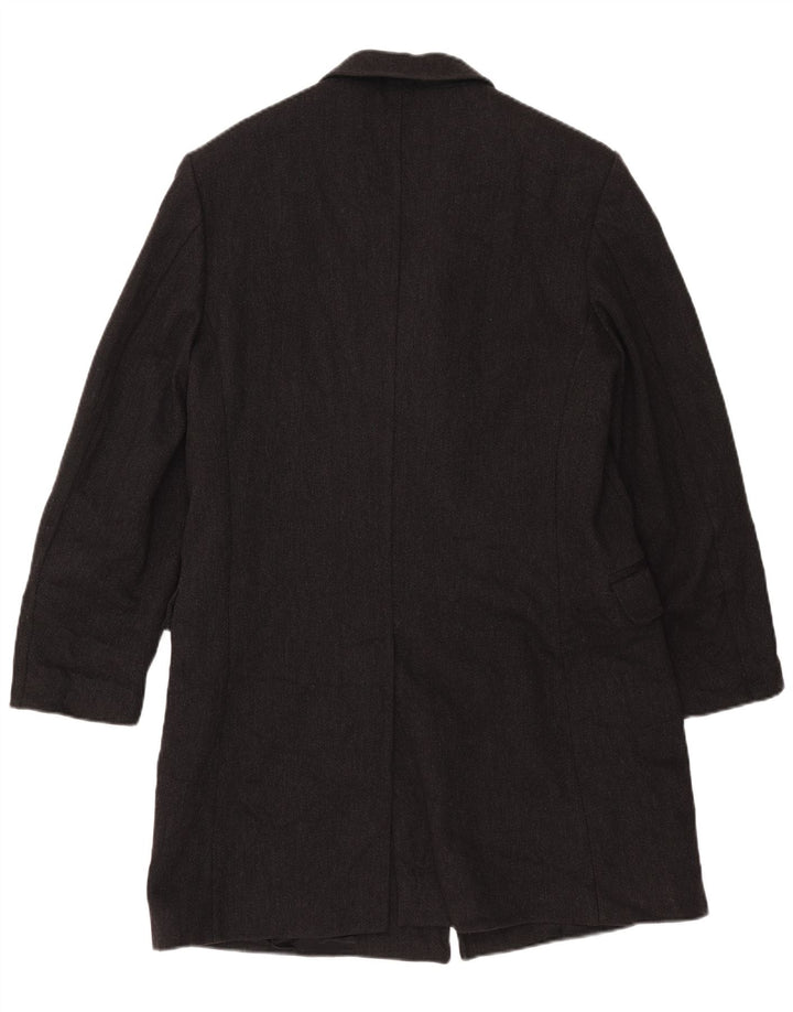 Fay Herre Overfrakke UK 38 Medium Grey Herringbone
