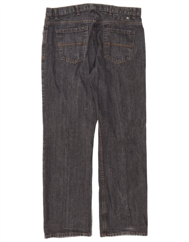 Marks & Spencer Herre Blue Harbor Straight Straight Jeans W38 L31 Grå